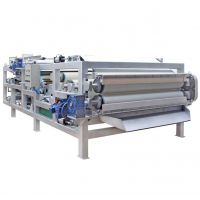 Water filter press system plant