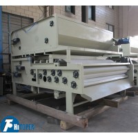 Triple-belt thickening dehydrating belt press ,roller press filter for slurry treatment