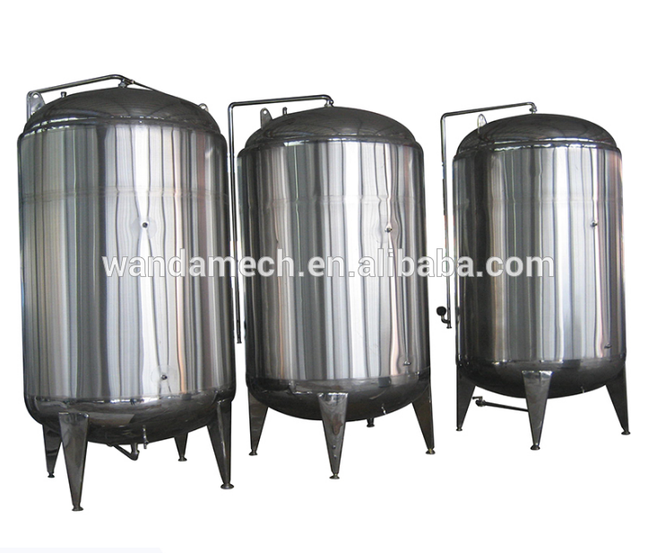 1000 liters Industrial tank mixer and liquid application stainless steel storage tank with stainless steel jacket