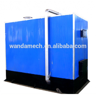 Efficiency hot air heater with steam for wood dryer equipment